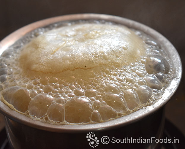 Add coffee mixture boil for 2 min