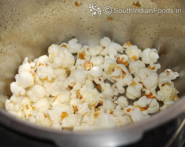 Popcorn ready