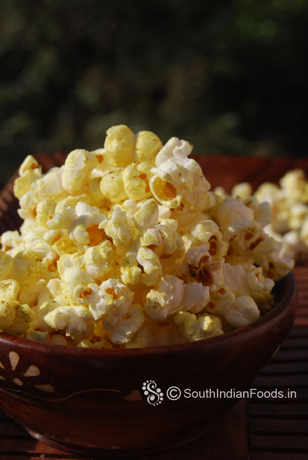 Instant popcorn
