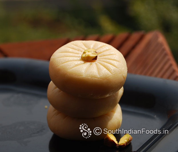 Milk peda using condensed milk