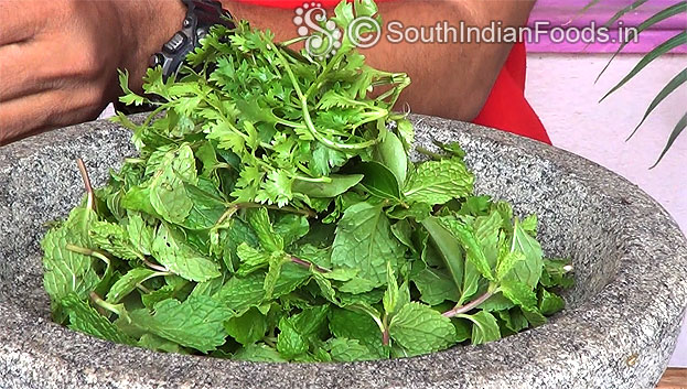 Add coriander & curry leaves