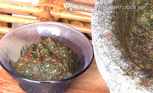 Mint mixture ready