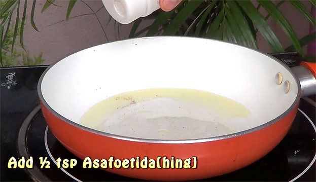 Add asafoetida