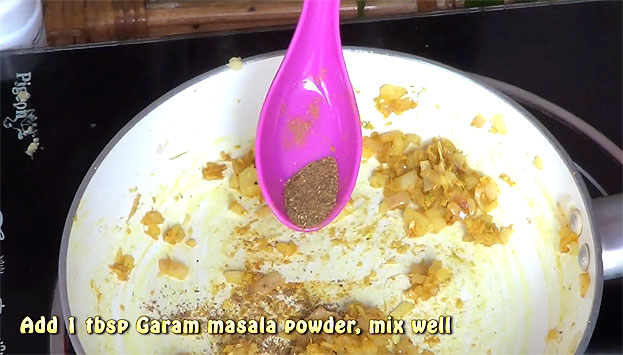 Add garam masala