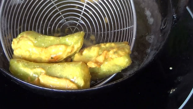 Now its ready, remove it from oil