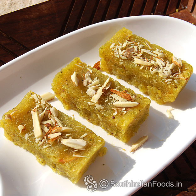 Moong dal cake