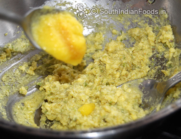 Add ghee