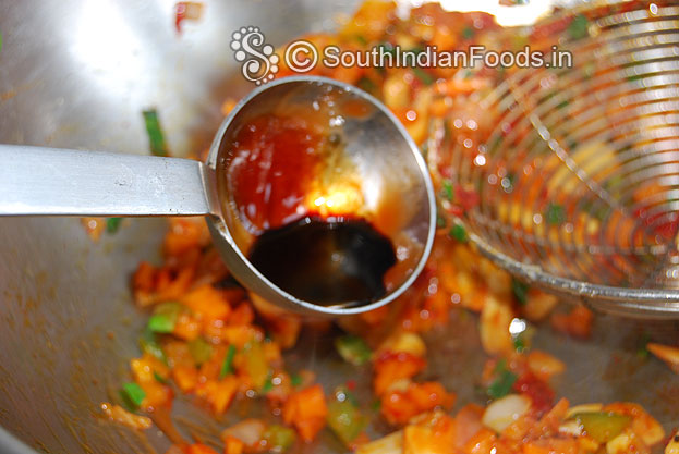 Add soya sauce