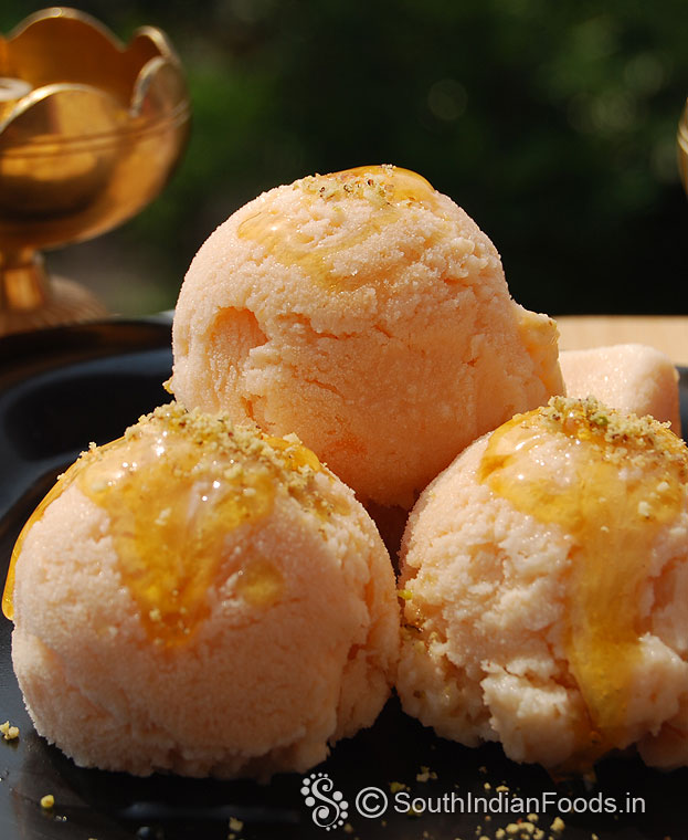 Muskmelon ice cream