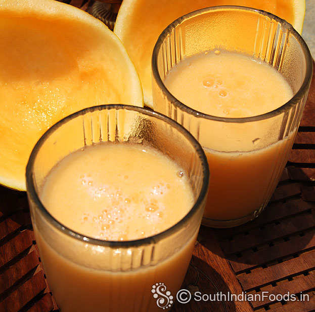 Take half fruit pineapple