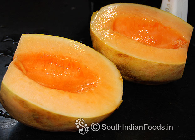 Wash, cut & Remove seeds