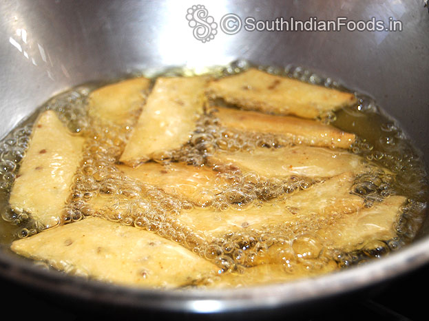 Flip over cook both sides till light to golden brown