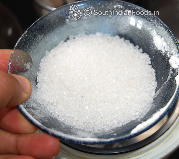 Add sugar