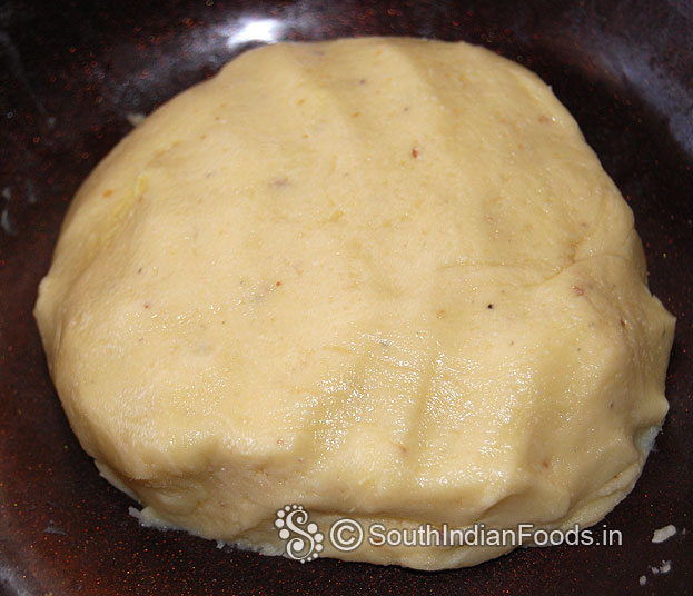 Dough ready, cover it, refrigerate for 15 to 20 min