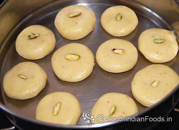 Garnish with pistachios