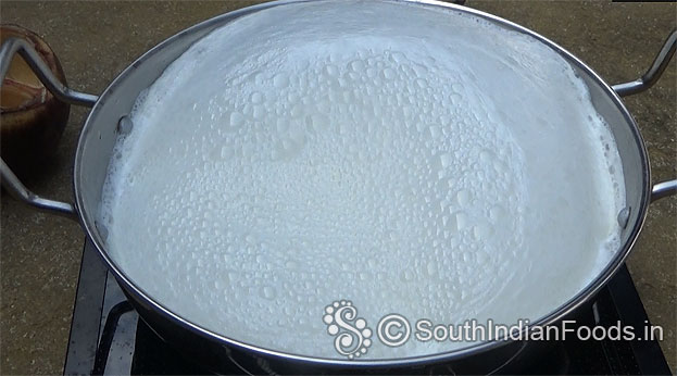 Let it boil till it reduced to 1/2
