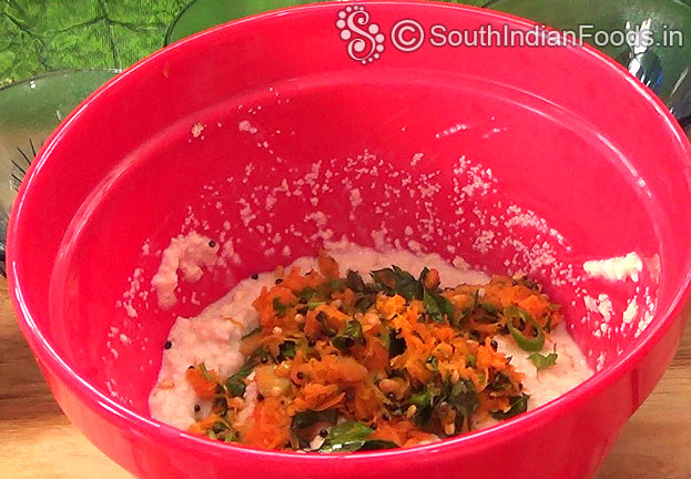Add seasoned ingredients mix well