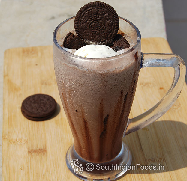 Oreo milkshake