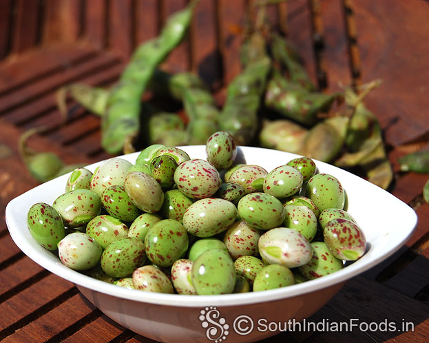 Green whole toor dal