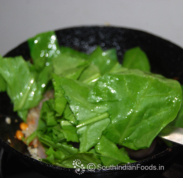 Add spinach