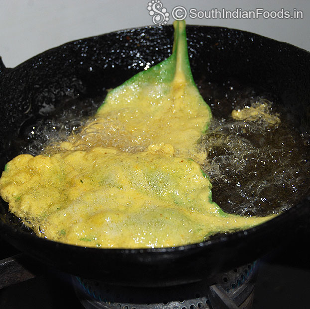 Drop it in hot oil