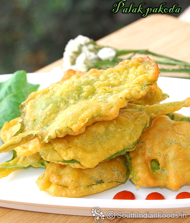Instant spinach fritters