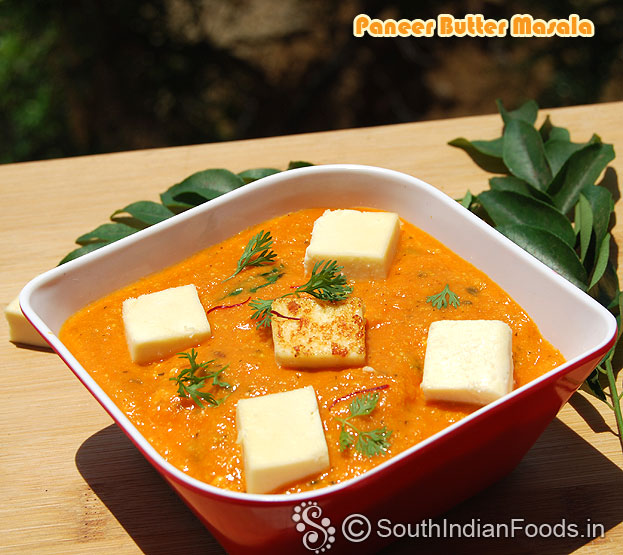 Paneer tomato curry