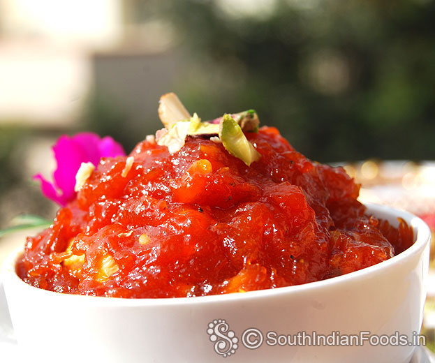 Papita halwa