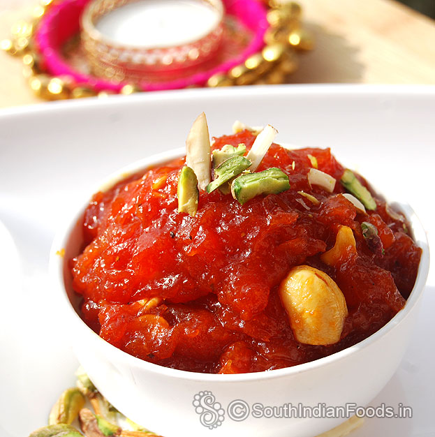Pawpaw halwa