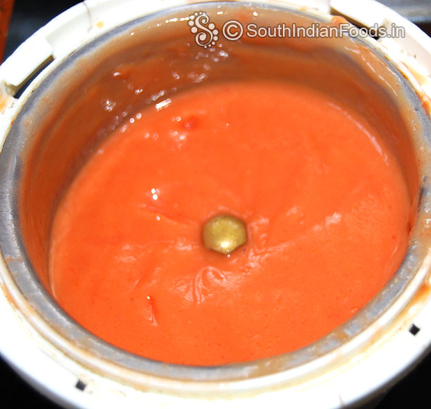 Papaya mixture ready