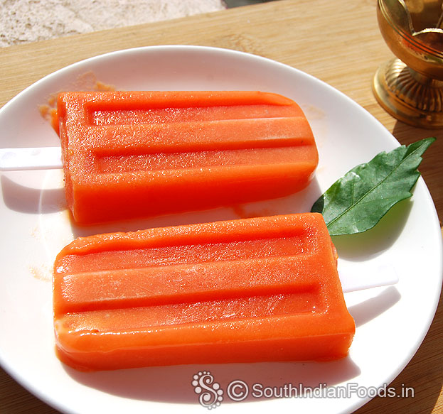 Summer special popsicle