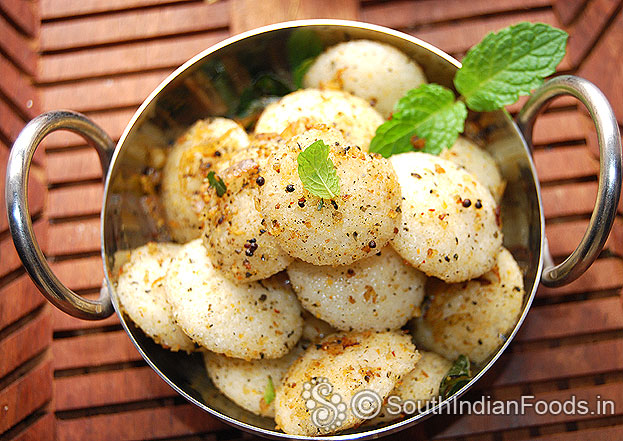 Idli powder mini idli