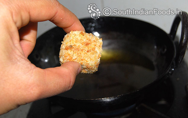 Drop it in hot oil