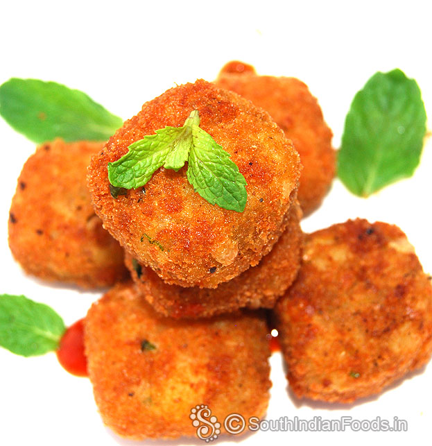 Poha potato bites 