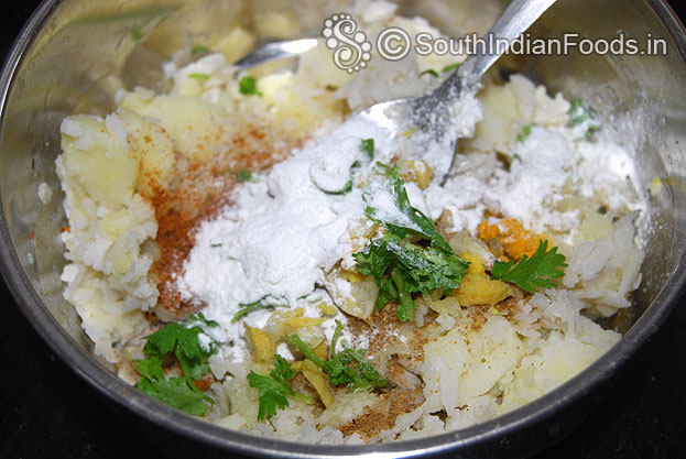 Add rice flour