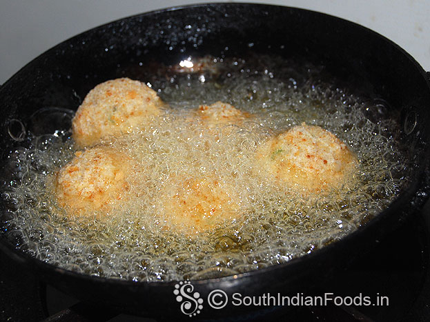 Deep fry till crisp & golden brown