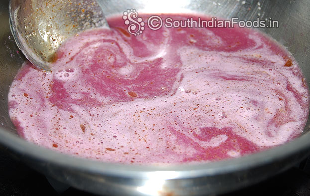 Stir & let it boil