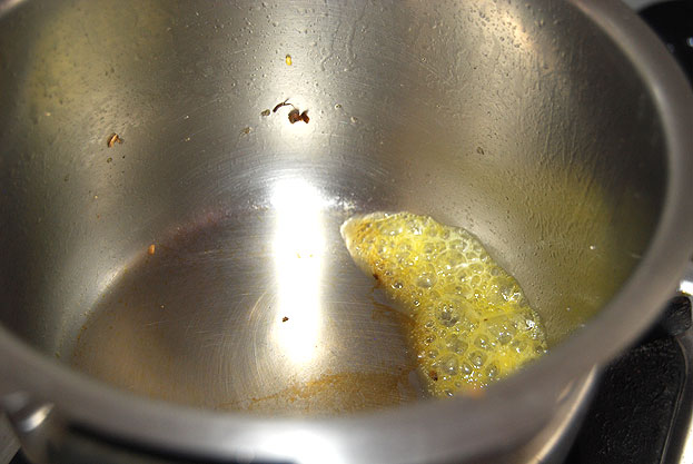 Add butter