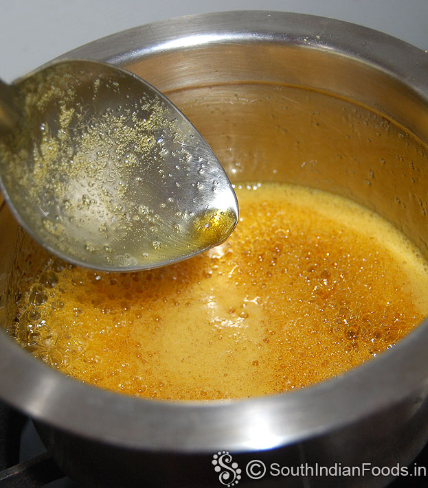 Let it boil till hard ball consistency