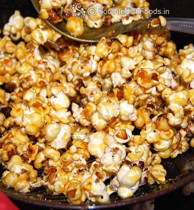 Mix well with jaggery