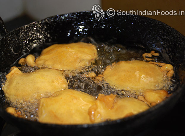 Gently flip over potato slices