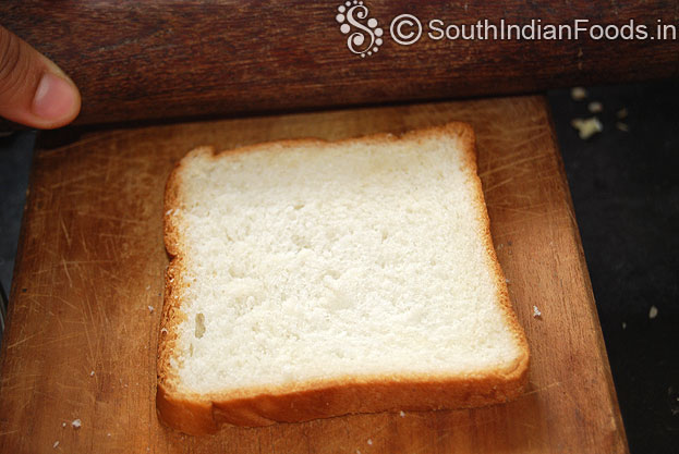 Take bread slice