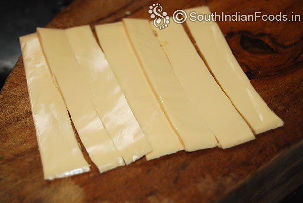 Slice cheese