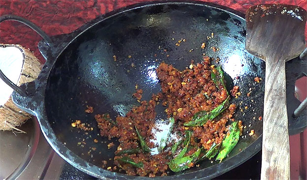 Add salt mix well
