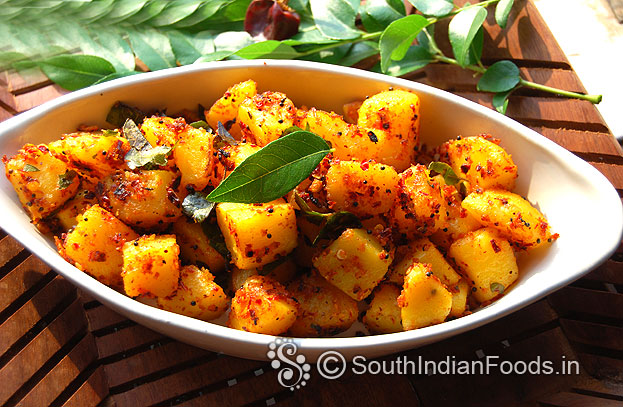 Potato chilli roast