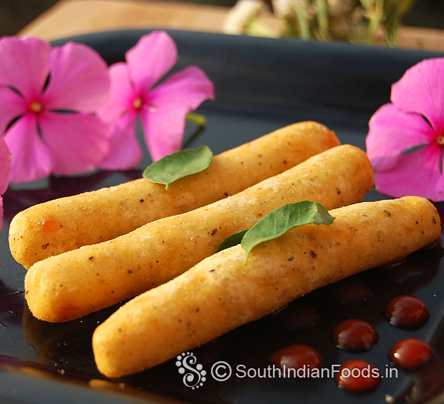 Mashed potato croquettes 