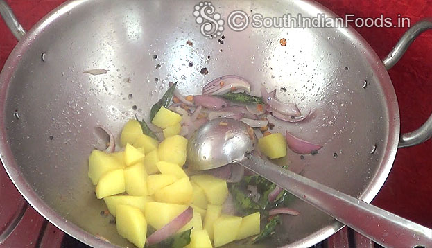 Add boiled potato