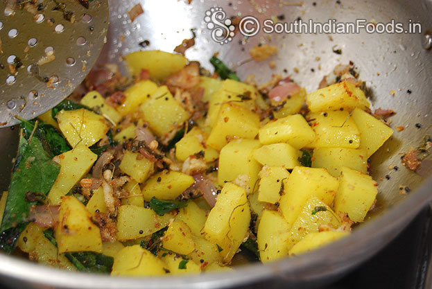 Mix well with seasoned ingredients
