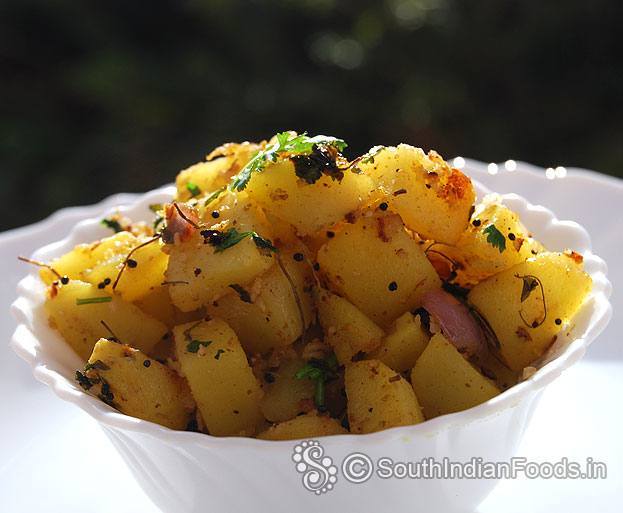 Urulaikizhangu masala poriyal, Aloo masala dry sabzi