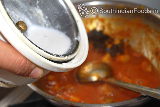 Add cashewnut paste